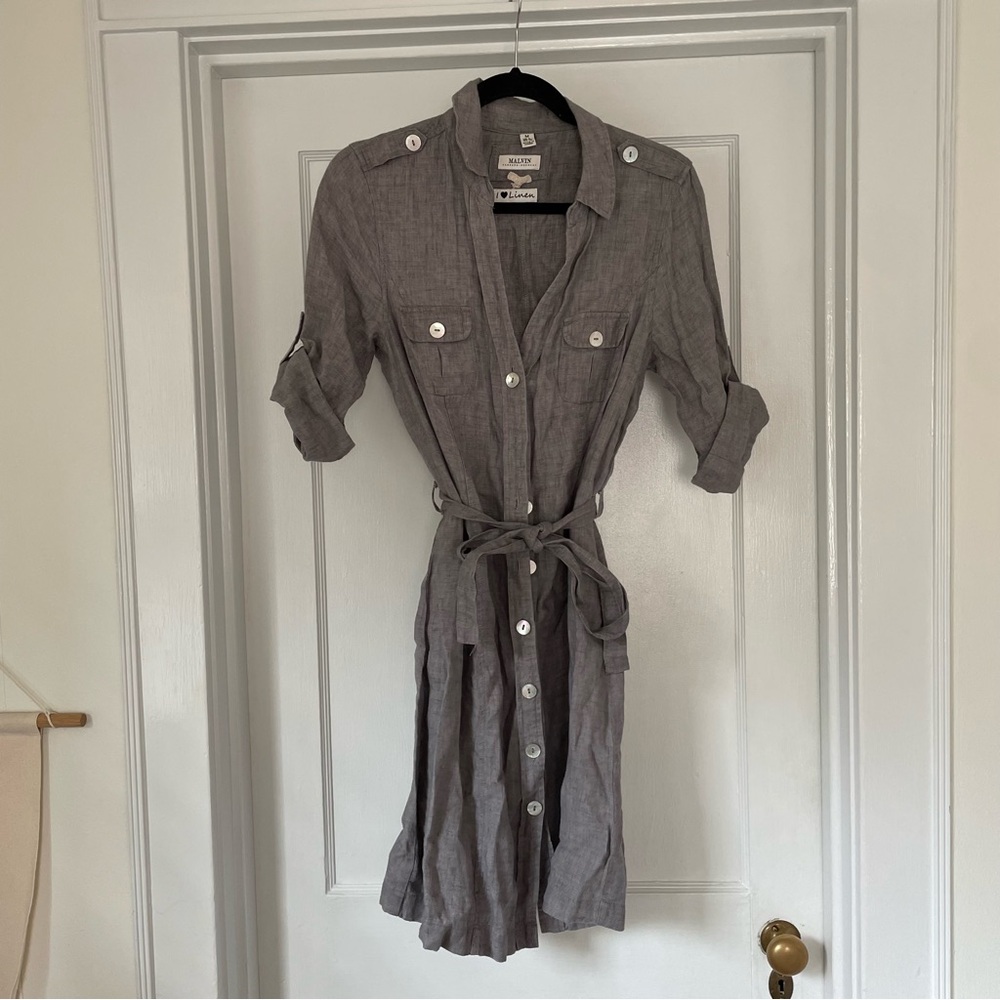 Malvin Hamburg 100% Linen Dress